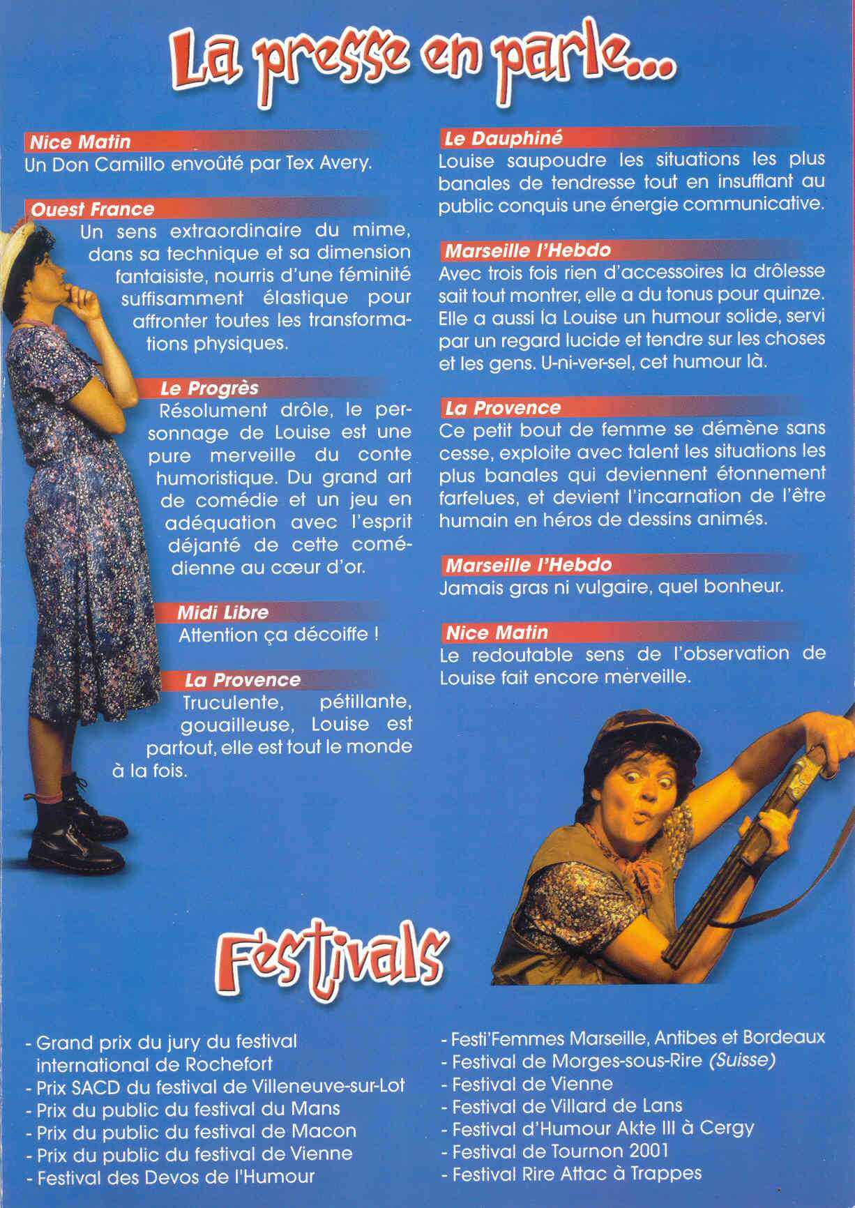 Louise Bouriff Presse